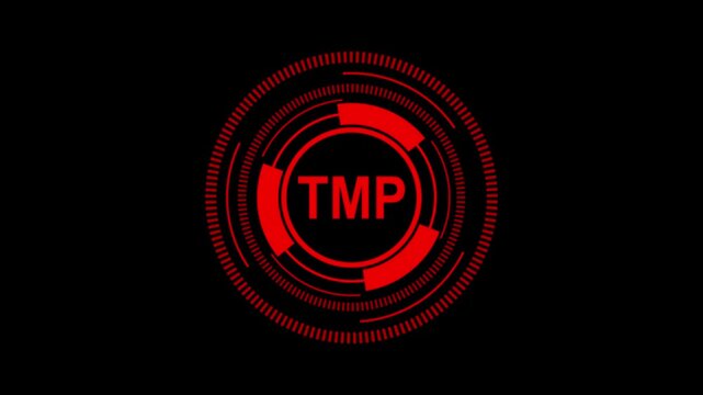 4K Abstract Visualization of TMP Format, Temporary File Storage, and System-Level Caching