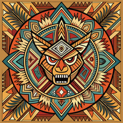 Obraz premium vector illustration of a decorative background