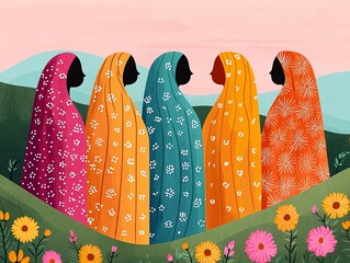 Success in gender equality, celebrating women's empowerment and achievements globally