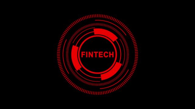 4K Abstract Visualization of Fintech, Digital Finance Innovation, and Tech-Driven Economic Empowerment