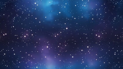 Obraz premium Celestial Night Sky: A Universe of Stars and Nebulae