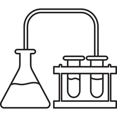 Science Line Icon