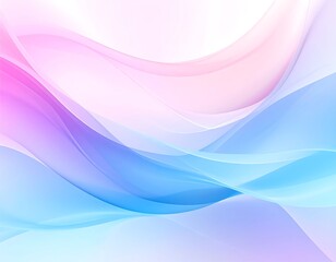 Pastel Wave Abstract Background Design