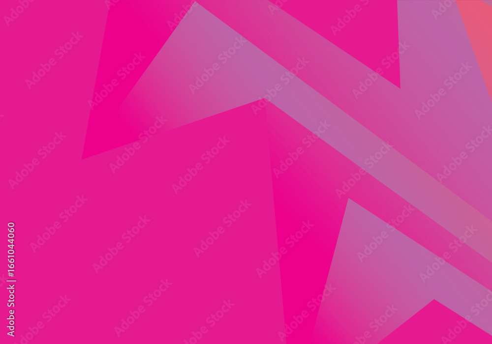 Poster abstract gradient pink poster background vector. minimalist style cover template with dynamic perspe