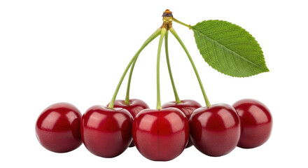 Isolated Cherries