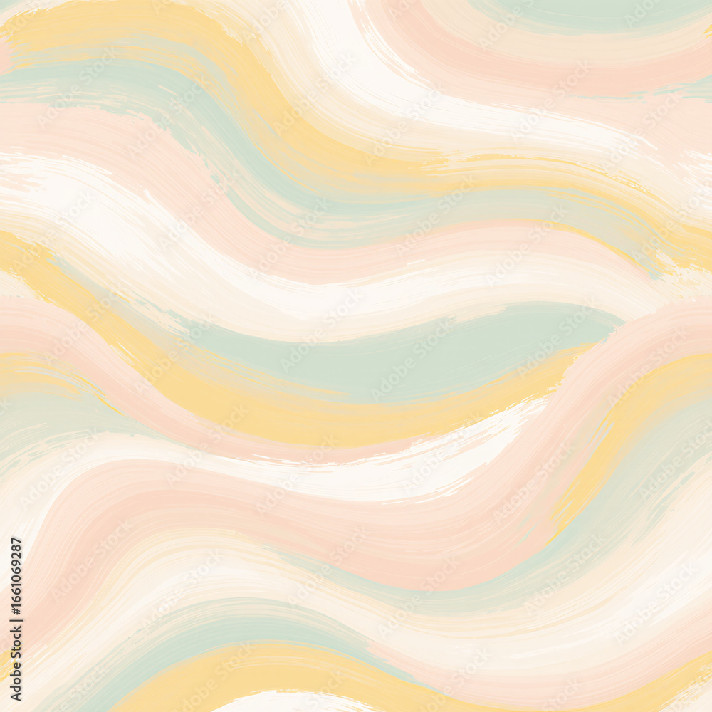 Poster abstract horizontal background with colorful waves. trendy vector illustration in style retro 60s, 7