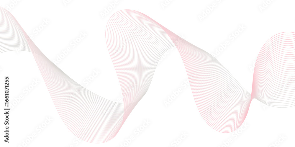 Poster modern wave gradient flowing design abstract background with glowing curved lines technology line me