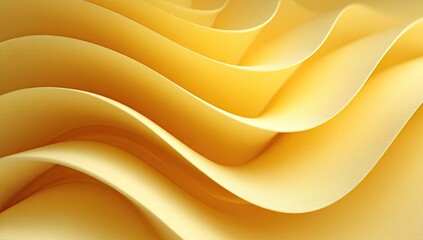 Abstract, undulating golden folds
