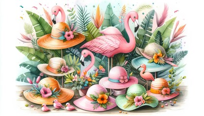 easter bunny with eggs