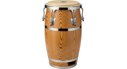 Isolated Conga Drum Percussion Instrument