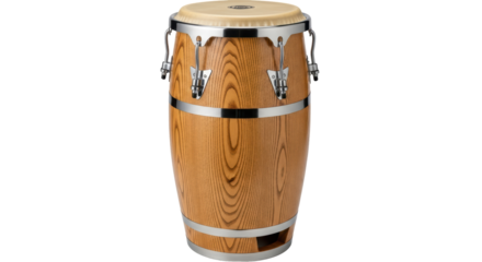 Isolated Conga Drum Percussion Instrument