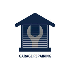 Professional Garage Repair and Maintenance Logo Template