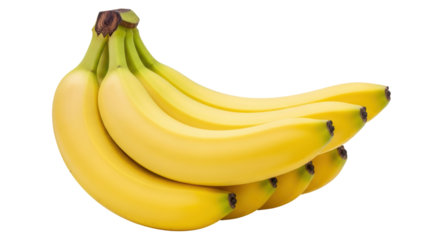 Isolated Bunch of Bananas
