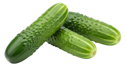 Isolated Cucumbers