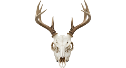 Isolated Deer Skull