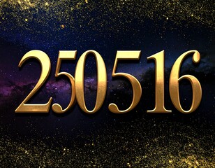 Golden Number Sequence on Cosmic Background