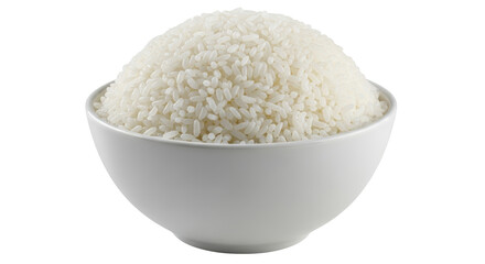 Isolated Bowl of Rice