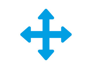 Obraz premium four way arrow sign