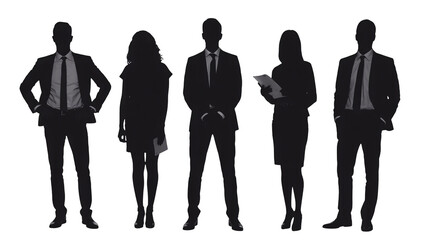 Dynamic team ready for corporate success and business innovation