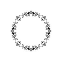 round lace frame
