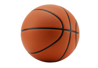 Basketball isolated on transparent background