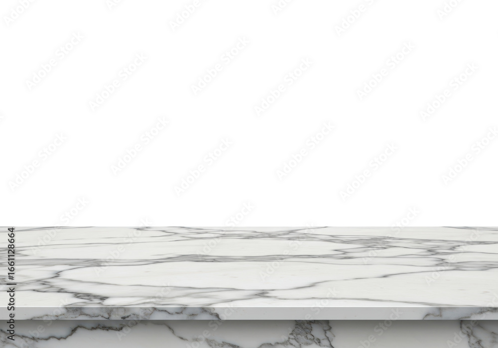 Poster marble surface texture with gray veins isolated on transparent background