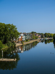 Riverside, River Thames, Maidenhead, UK.