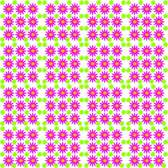 Bright Pink Daisy Pattern – Cute Floral Seamless Design”

