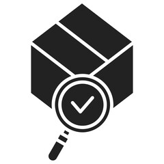 Quality Control Glyph Icon