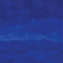 Watercolor blue background with white spots element for sale banners, posters, scrapbooking, birthday party decorations, invitations card, printing labels, greeting cards, background, et