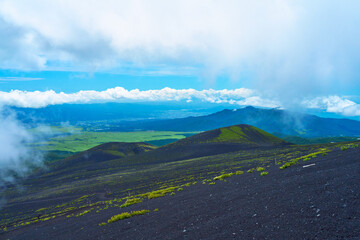 山の景色
