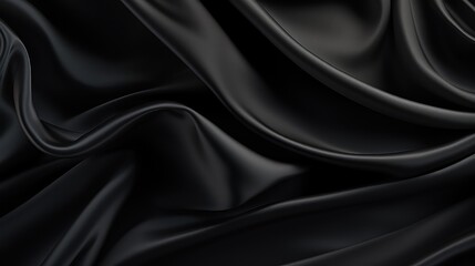 Obraz premium Black Silk Background