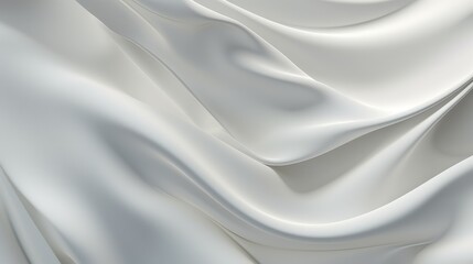 Fototapeta premium White Silk Background