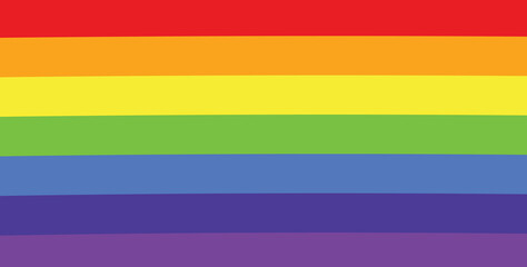 Symbol of rainbow flag using LGBTQ community pride month in vector design abstract rainbow background