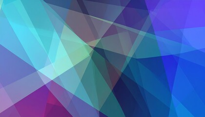 Obraz premium surreal abstract geometric background using layered translucent shapes