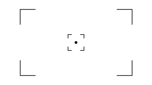 Recording camera screen interface on a transparent background.