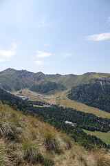 Landschaft bei Mont-Dore im Zentralmassiv