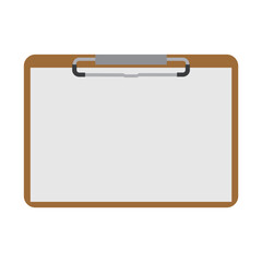 Obraz premium クリップボードとメモ用紙のイラスト