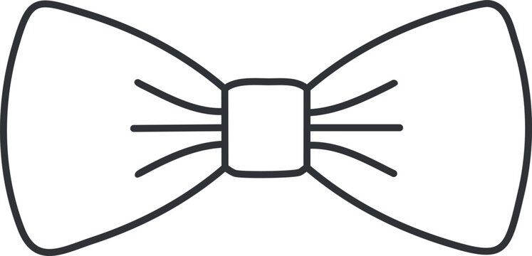 recommend clip art: Tie bow outline