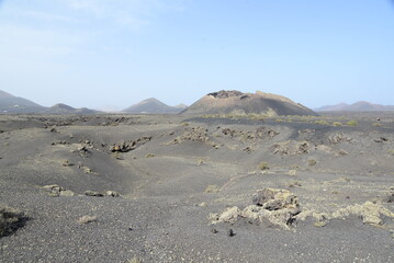 Caldera de los Cuervos.Lanzarote