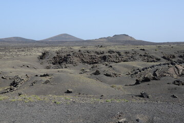 Vulkanlandschaft auf Lanzarote