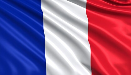 French flag closeup
