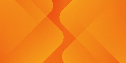 Abstract orange and yellow geometric background. Modern concept for graphic design, background, web design, poster, banner, book, slideshow. Vector illustration