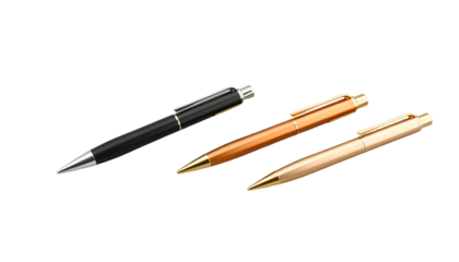 Elegant Gold and Black Pens