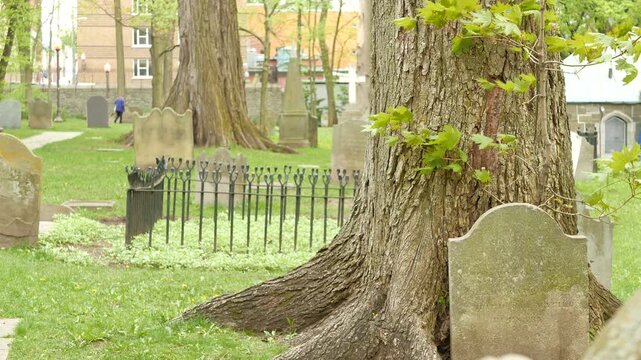St. Matthew's Cemetery in Old Quebec, The resting place of many early British residents and one of the region's oldest and most picturesque. Established in 1771, closed in 1860. Now a park.