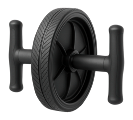Ab wheel with dual handles