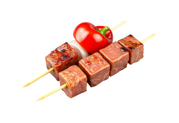Grilled Skewers A Delicious Combination of Meat and Vegetables