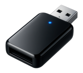 Camera SD card reader with USB interface and LED indicator