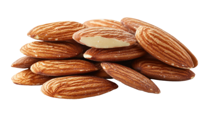 almond isolated on white background