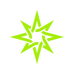 Obraz premium Abstract Shapes Bundle. PNG PNG con forma abstracta verde. figura. forma. shape.